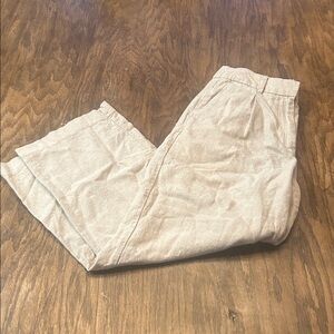 Old Navy Women's Cream Wide Leg Pants
